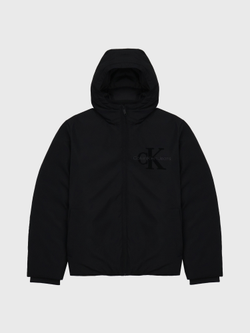 Утепленная куртка Calvin Klein Jeans Crinkle Nylon Puffer Black Beauty