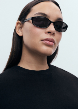 Джемпер из тонкого трикотажа с короткими рукавами