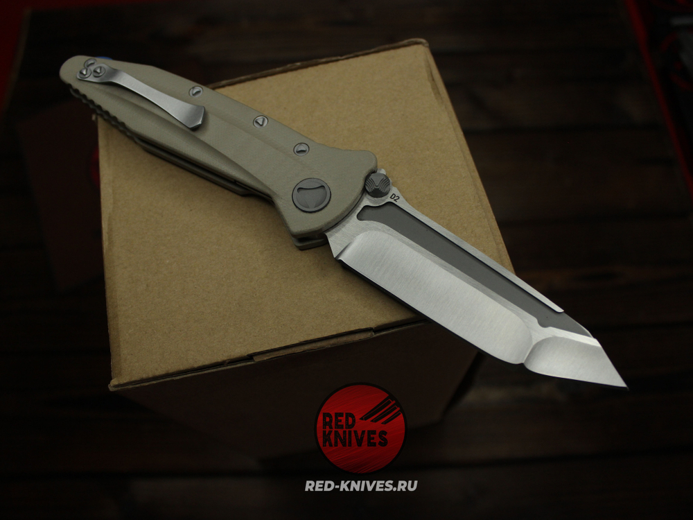 Нож Microtech Socom Delata G10 - танто клинок, рукоять пустынный G10 (версия 2024 г.) RK-507