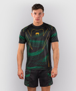 Футболка спортивная Venum Matupa Black/Green/Gold