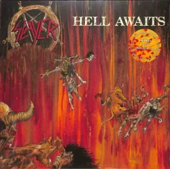 Slayer - Hell Awaits - Orange with Red Splatter LP
