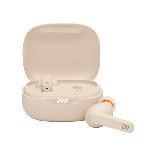 Беспроводные наушники JBL Live Pro+, Beige (Бежевый)