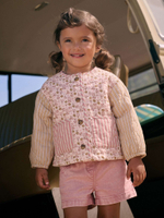 Куртка стеганая для девочки Next E25-319, Розовый