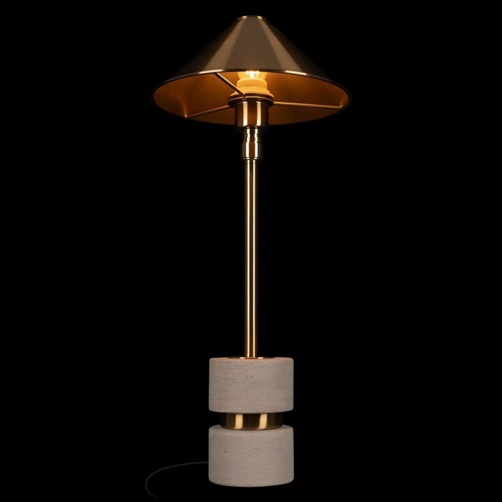 Настольная лампа декоративная Loft it Travertine 10444T/B