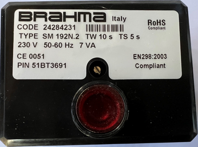 Топочный автомат Brahma SM 192N.2 24284231