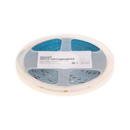 Лента светодиодная 24В, COB 14Вт/м, 512 LED/м, 4000К, 8мм, 5м, IP20 REXANT