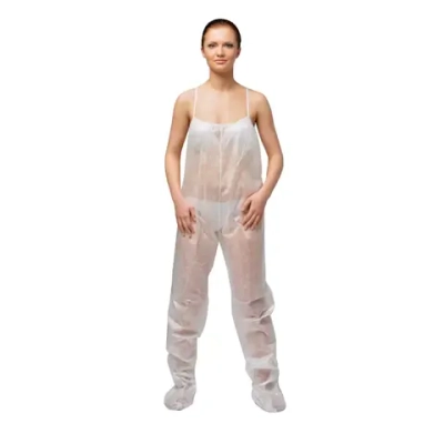 Штаны для прессотерапии SMS 17г/м2 размер 50-52 белые 10 шт