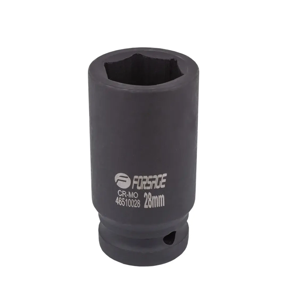 Головка ударная глубокая 28мм 3/4''6гр. Forsage F-46510028