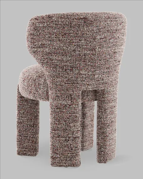 Стул 1682, бордовый меланж