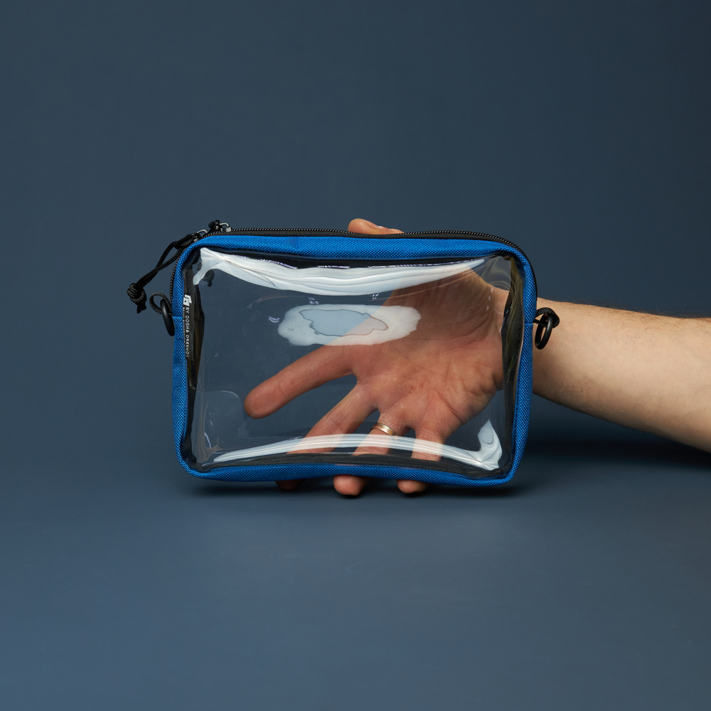 Transparent Case GO box королевский синий