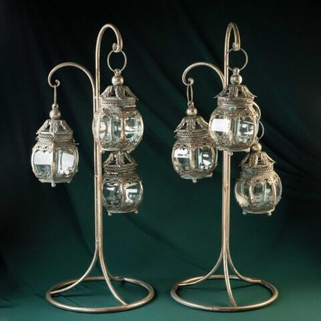 Винтаж: Парные декоративные светильники (под свечи)