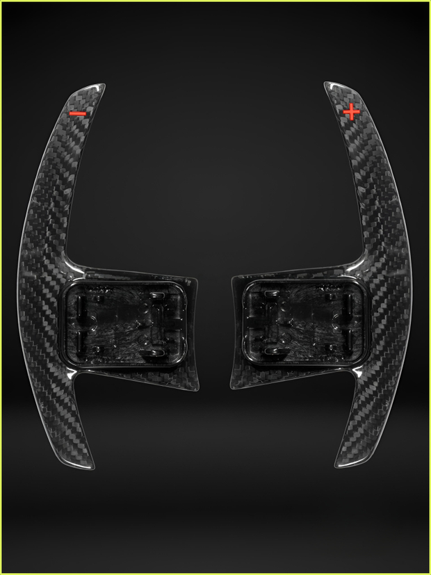 Carbon Fiber Paddle Shifters