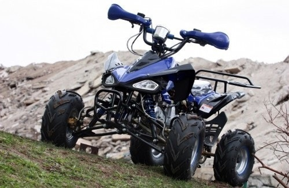 Квадроцикл Avantis Mirage 7+ (125сс) детский сопртивный с независимой подвеской всех колес и гидравлическими тормозами