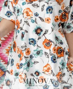 Платье 19-001-молочный Minova