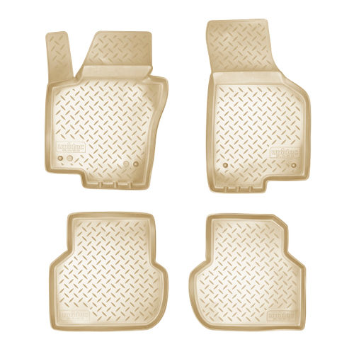 Ковры в салон Norplast/Unidec для Volkswagen Jetta (2011-2015)Полиуретан,Бежевый, арт.NPL-Po-95-22-B