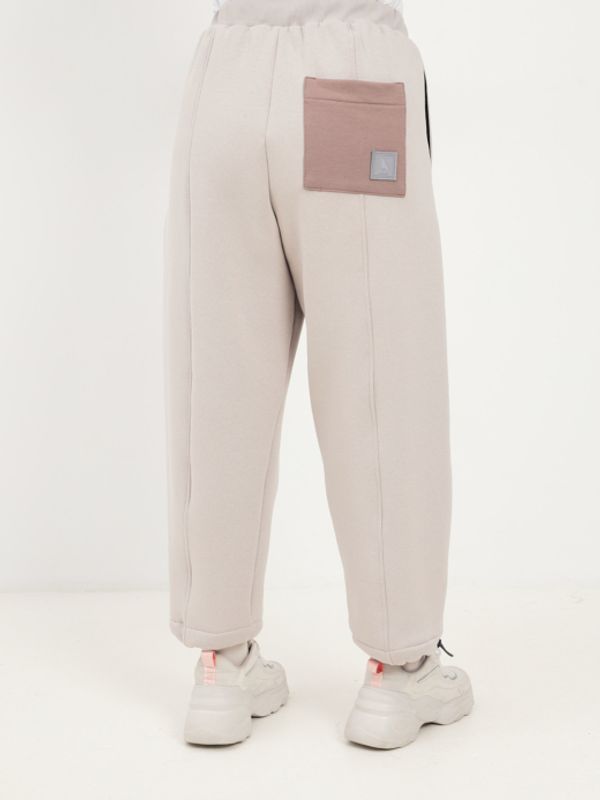 Брюки Katame Atsu теплые бежевые - фото 5