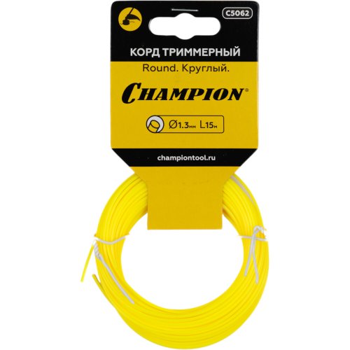 Леска CHAMPION Round 1,3*15 м (круг)   C5062