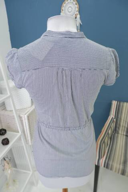 Рубашка H&M с коротким рукавом 42 размер