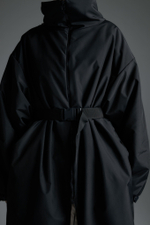 Парка SPRING MAXI серо-черный