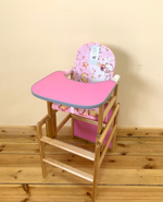 Стульчик для кормления Карапуз (Розовый)