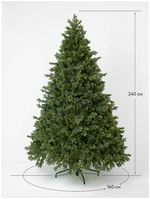 Искусственная ель «Леано» (Литая хвоя) 210 см / 2.1 м