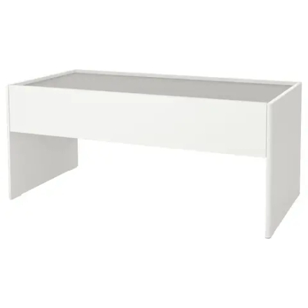 Стол детский - IKEA DUNDRA/ДУНДРЭ ИКЕА, 119x57x52 см, белый