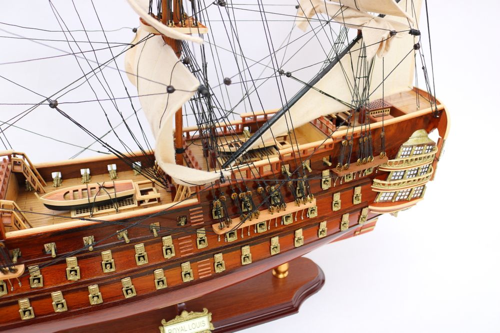 Van Der Heijden Модель парусника Royal Louis, Франция