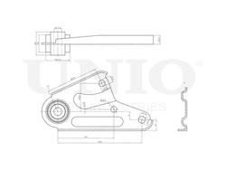 Опора двигателя задняя UNIO RMP-15152