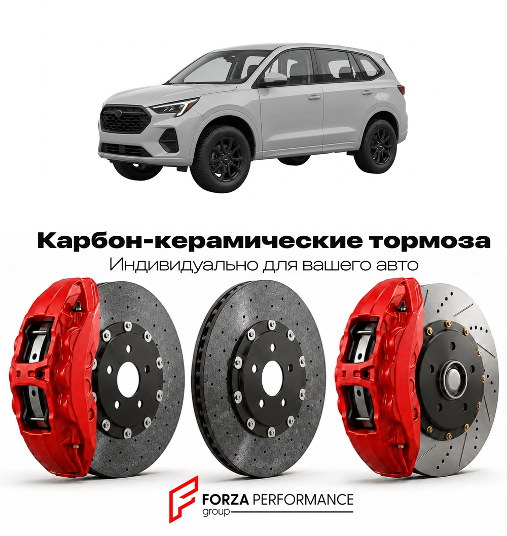 Карбон-керамическая тормозная система для Polaris RZR XP 1000 II 2019-2026 Поларис