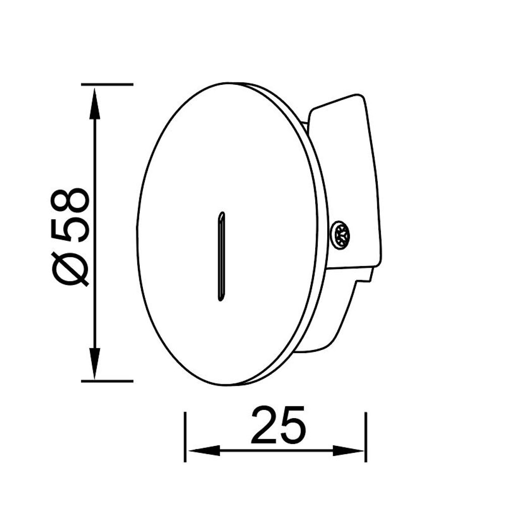 9290 Встраиваемый светильник SOTAVENTO