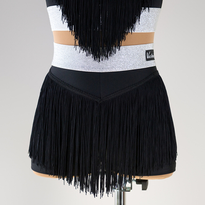 SH 4-1-220-01 | Шорты с бахромой для тренировок. | Vasileva Dance