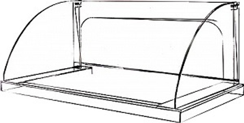 ЭКРАН ДЛЯ ГРИЛЯ HURAKAN HKN-GW5M-GC