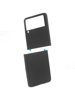 Чехол Сarbon Fiber Case для Samsung Galaxy Z Flip 3