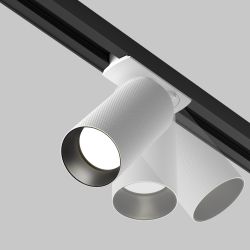 Трековый однофазный светодиодный светильник на шину Maytoni Unity Artisan TR089-1-GU10-WW
