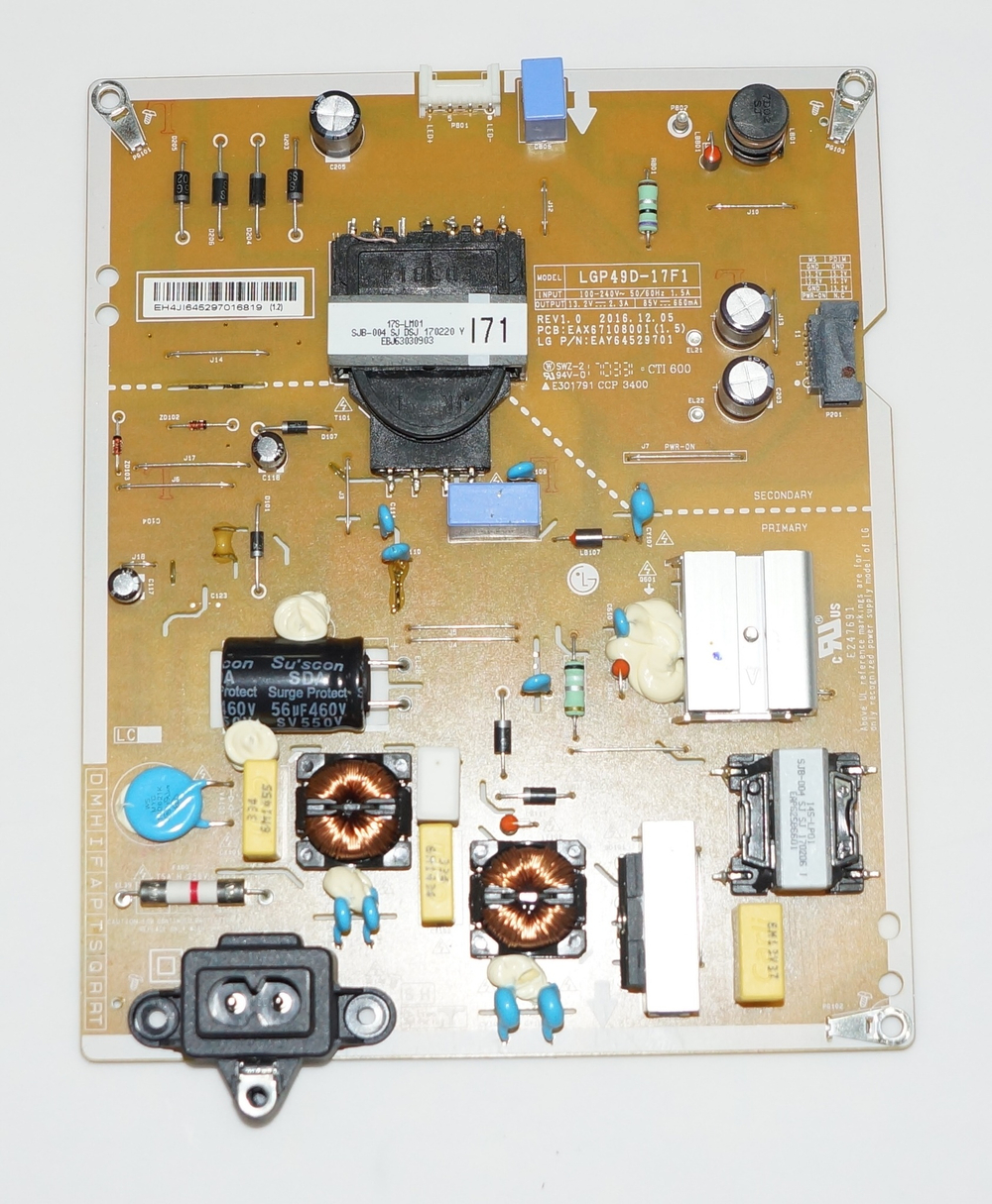 EAX67108001(1.5) EAY64529701 блок питания LG