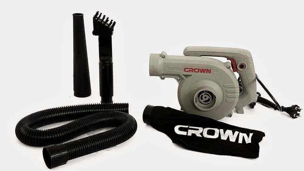 Воздуходувка электрическая пылесос CROWN CT17010V-A, 710 Вт