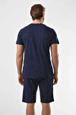 Пижама мужская шорты+футболка 88179