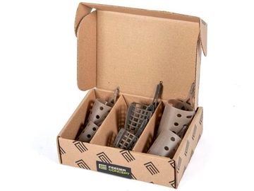 Набор пластиковых фидерных кормушек FC M6 МИНИМУМ ПОТЕРЬ ПРИКОРМКИ 6шт. (коробочная версия)