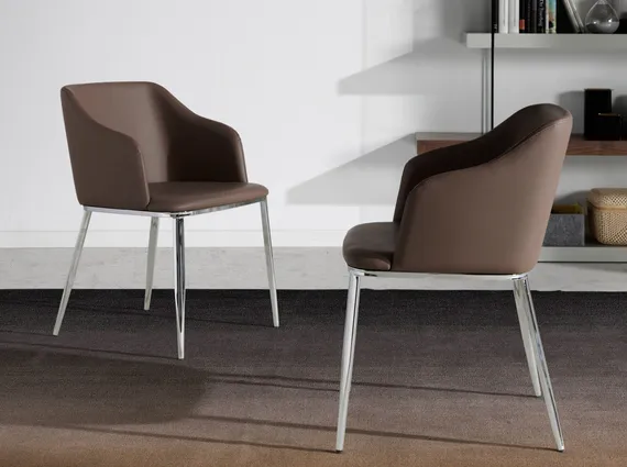 Стул F3201 /4022 коричневый