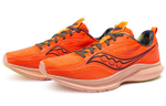 Saucony Kinvara Elite 13 sports graffiti comfortable fabric shock absorption, non-slip, wear-resistant, breathable, lightweight, low-cut training running shoes men's orange