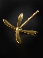 Якорь складной 3.5кг с якорной намоткой, толщина 8мм, длина 30м