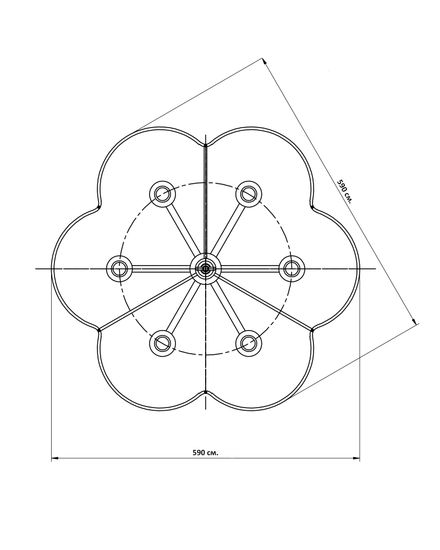 Люстра "Шеффилд" nickel