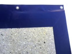 Протектор стеновой защитный с нанесением логотипа - 2х1х0.04м