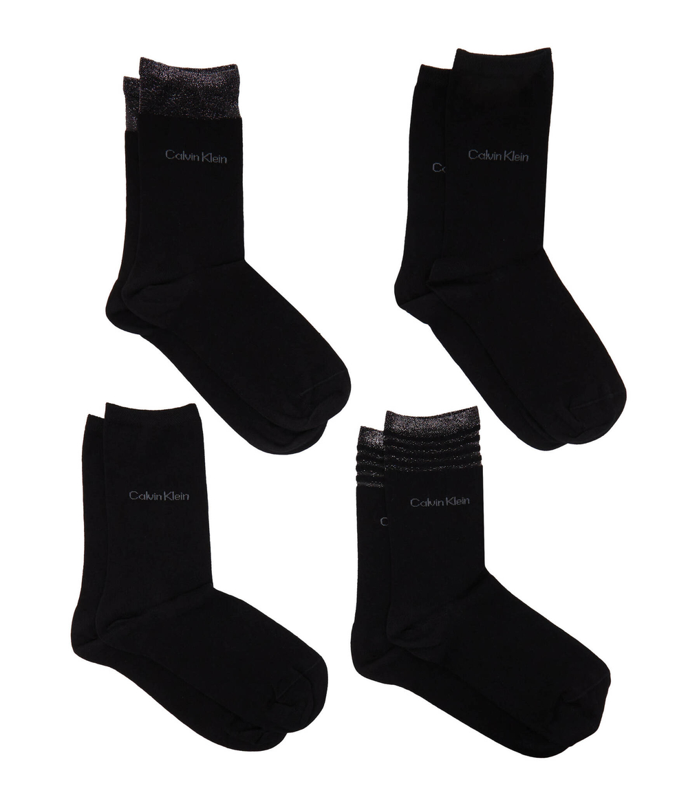 Носки 4 пары Calvin Klein - черный(701224116)