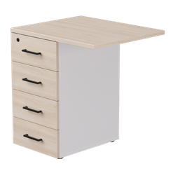 Тумба приставная Everprof EVO с топом 710х600x755