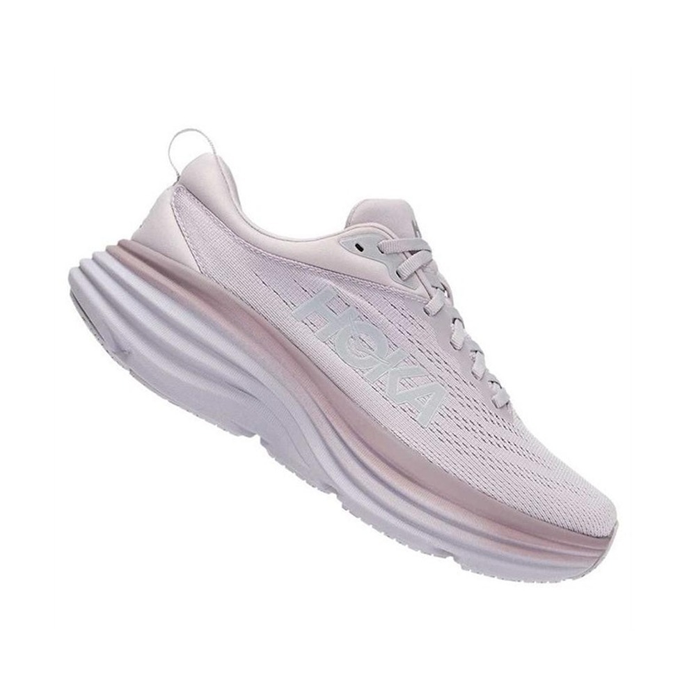 Кроссовки женские HOKA W BONDI 8 Lilac Marble / Elderberry
