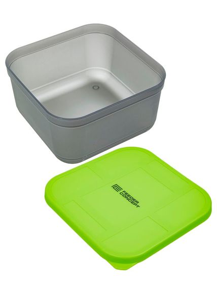 Коробка рыболовная для прикормки и насадки с крышкой FC FEEDER BAIT BOX 170×170×95