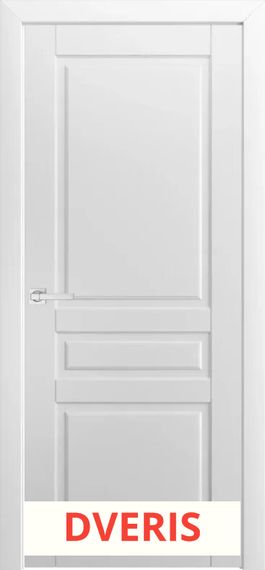 Межкомнатная дверь Мальта-5 ПГ (Белая Эмаль)