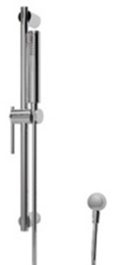 Diametrotrentacinque Душевой гарнитур на штанге 580 мм, хром