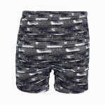 Трусы-боксеры с принтом в виде дощечек (Размер: XL) (Цвет: черный)